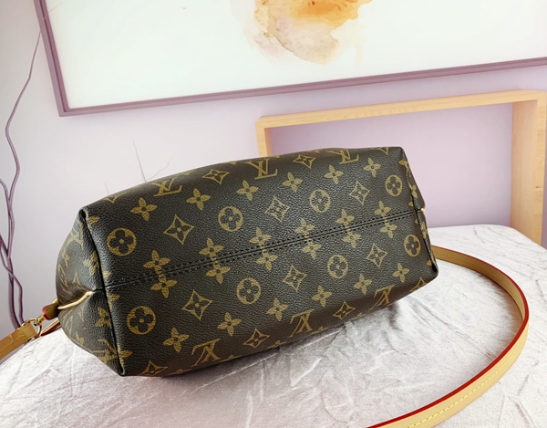 ルイヴィトンバッグ素材ディテール